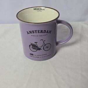 12oz. Purple Amsterdam Ceramic Mug‎ | Souvenir/Collectible